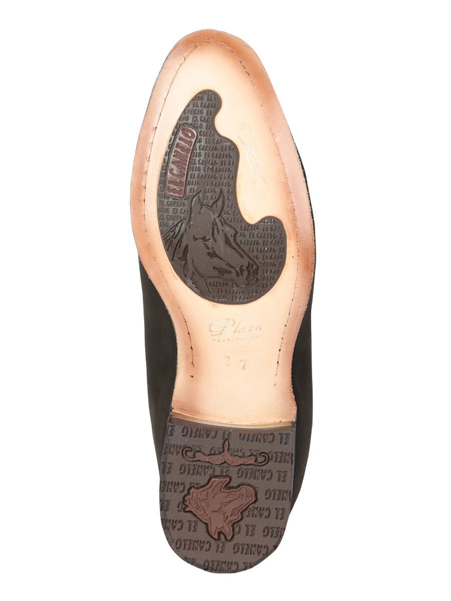 Canelo Charro Boot - Nobuck Brown 34291