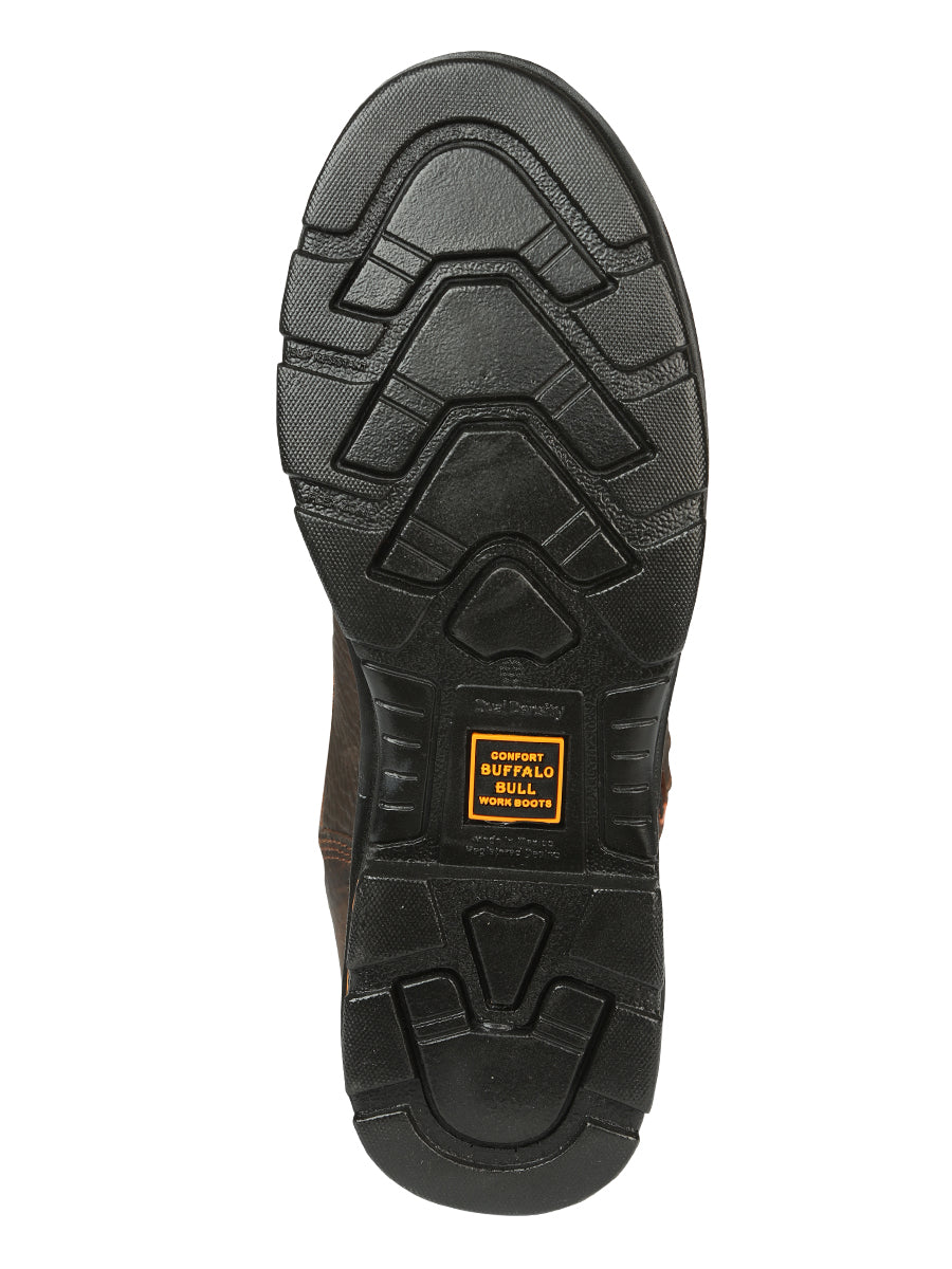 Buffalo & Bull Men’s Work Boots with Toe Cap Bovine Leather - Rino Moka 45260