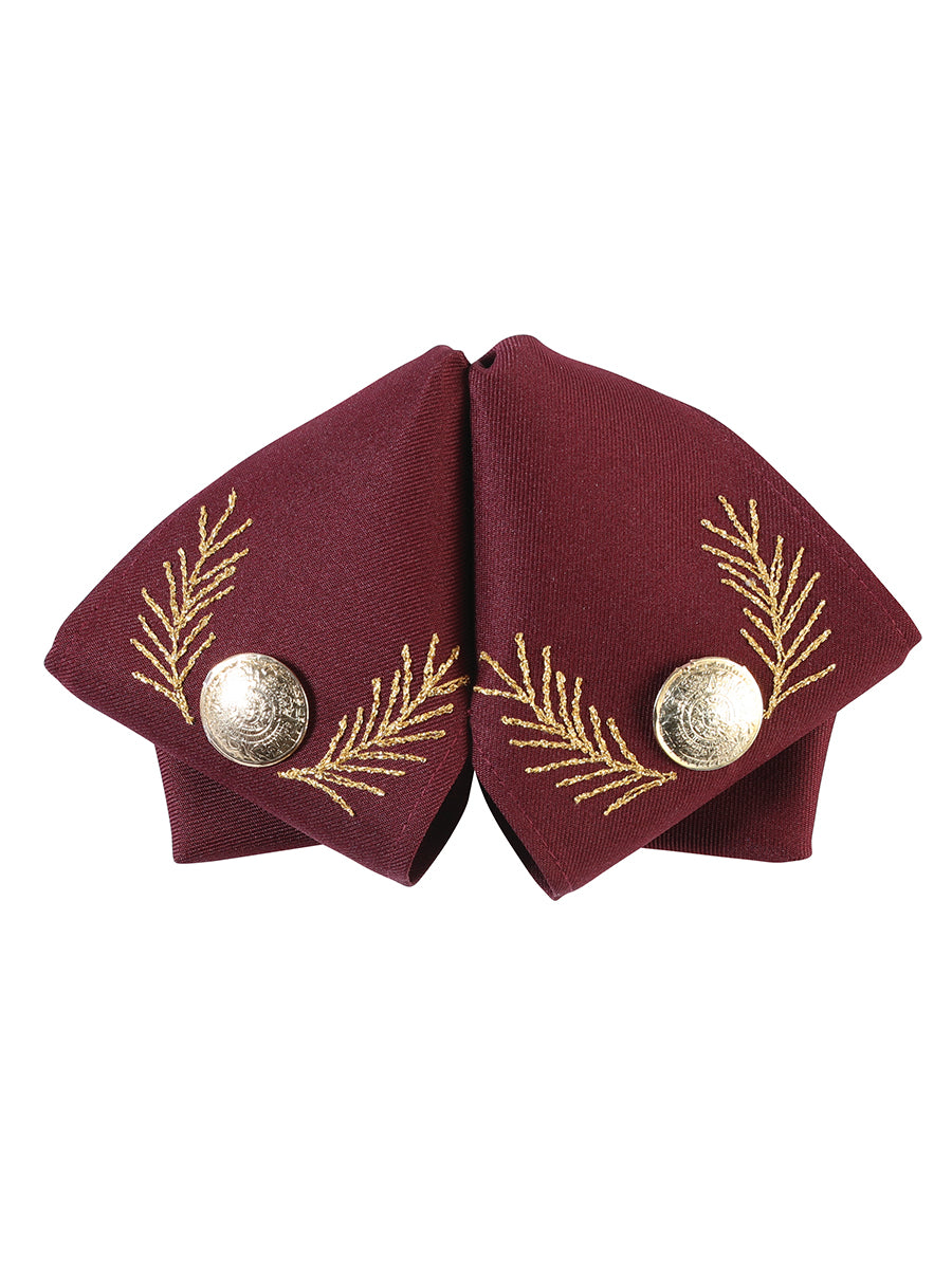 Adult
Mexican Charro Bow Tie 100% Polyester Wine/Gold 601784