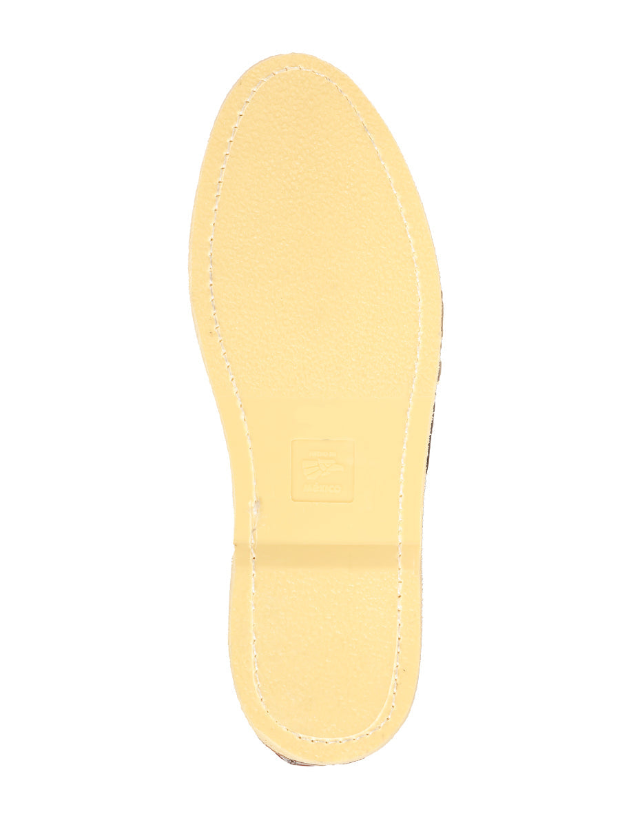 Mexican Artisanal Shoes Leather Honey/Brown 603357