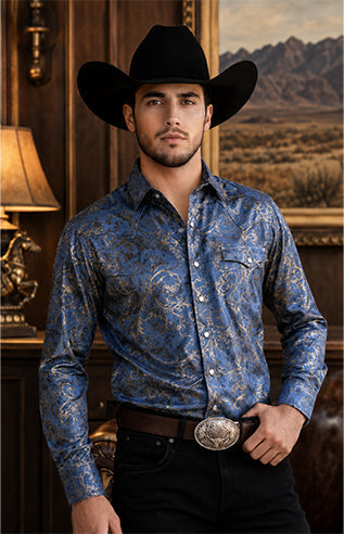 Men's Fashion Western Shirt