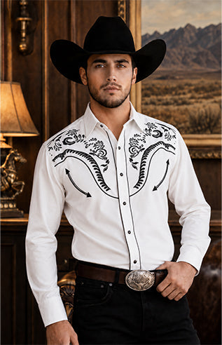 Men's Embroidered Shirt