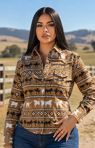 Women's Snap Botton Shirt