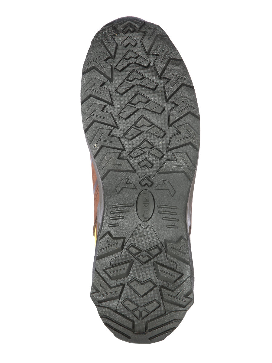 Work Shoe Caribu - Synthetic finish   -  Brown/Yellow 44362
